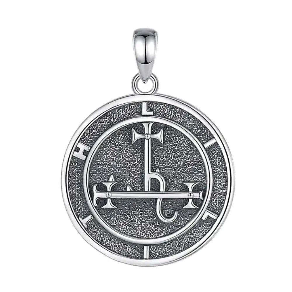 Colgante sigilo de lilith en plata fina 925 #F97