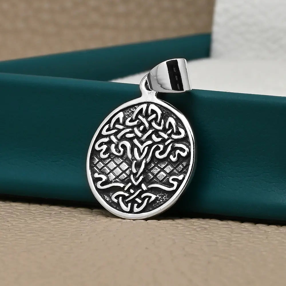 Colgante árbol de la vida celta en plata fina 925 #F121