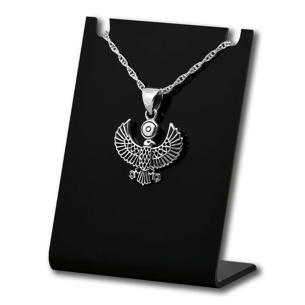 Colgante halcón egipcio en plata 925 #F149