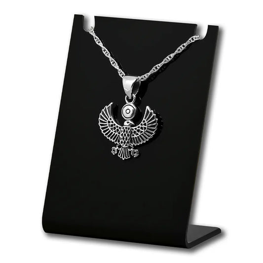 Colgante halcón egipcio en plata 925 #F149